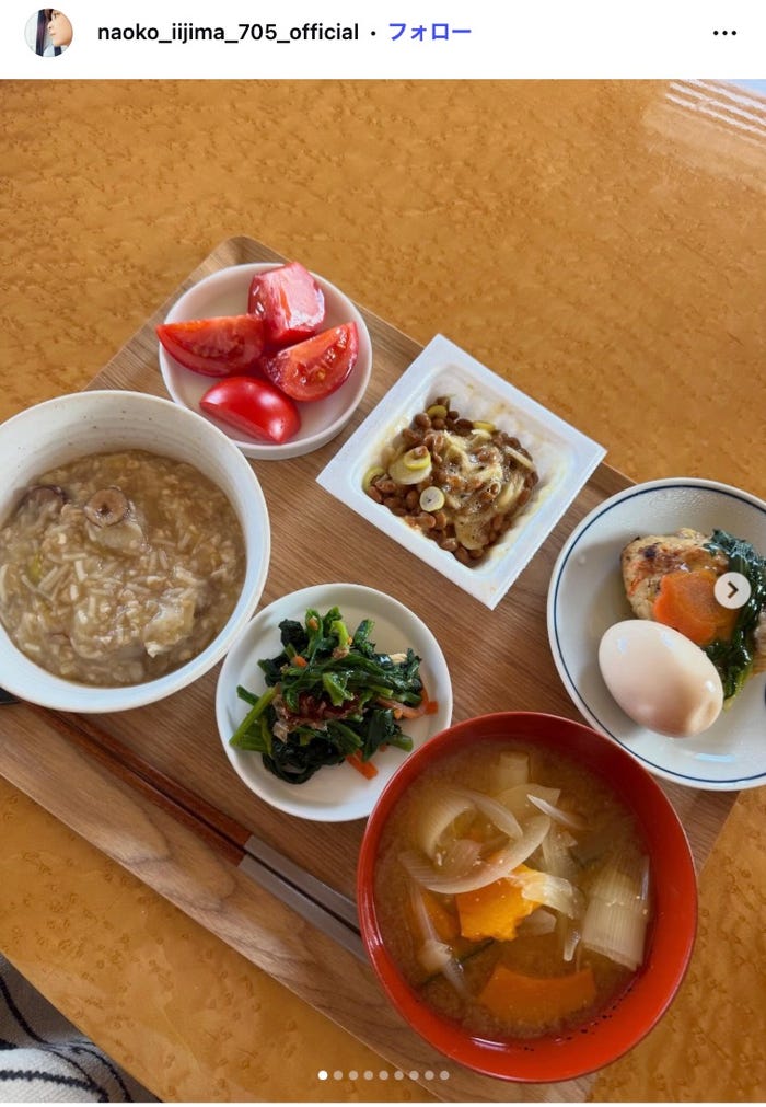 飯島直子Instagramより