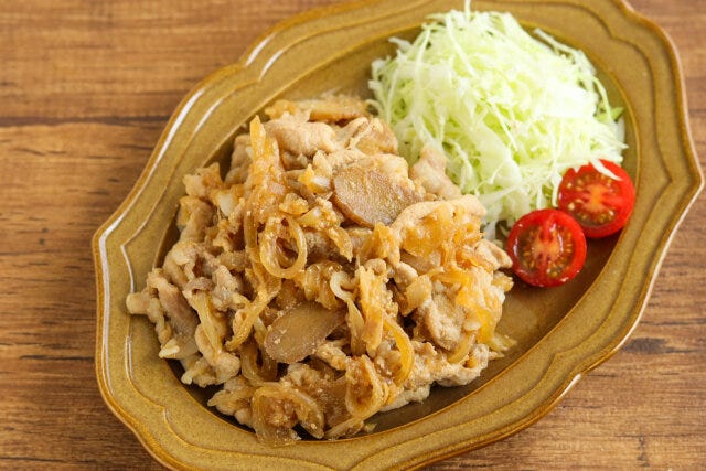 生姜焼きの完成