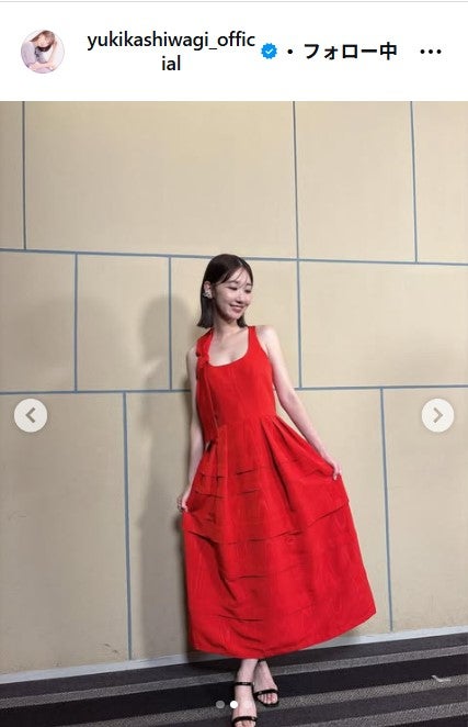 柏木由紀Instagramより