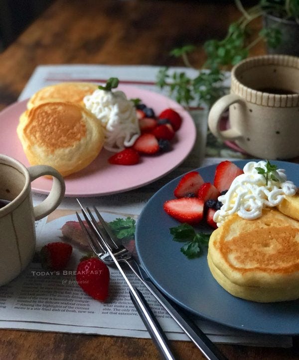 カフェみたいな パンケーキ のおしゃれな盛り付け例 簡単なコツ教えます モデルプレス カフェみたいな パンケーキ のおしゃれな盛り付け例 簡単なコツ教えます モデルプレス