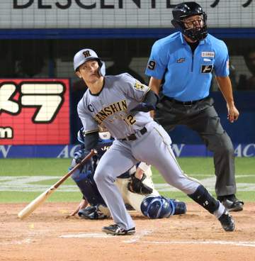 阪神・坂本 自身初の1試合2発！土壇場九回V弾 自分でもビックリ？「なんでなんですかね」後半戦3連勝スタート