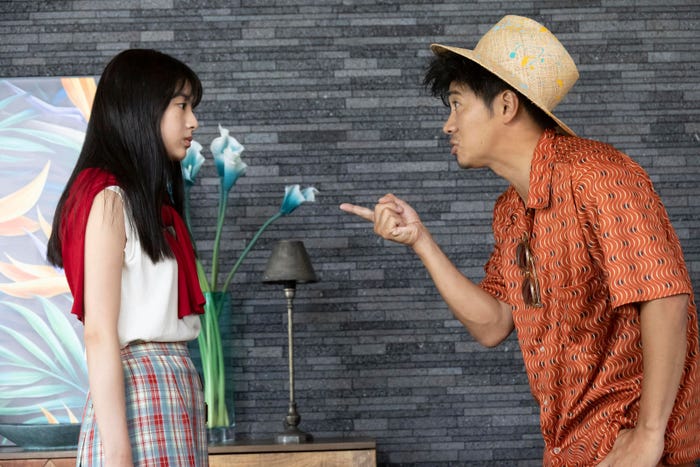 出口夏希、和田正人(C)日本テレビ