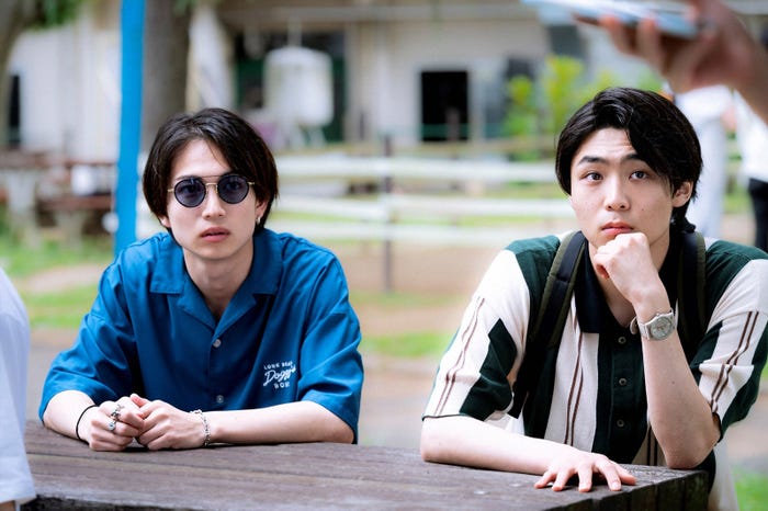 綱啓永、八村倫太郎「君の花になる」第4話より(C)TBS