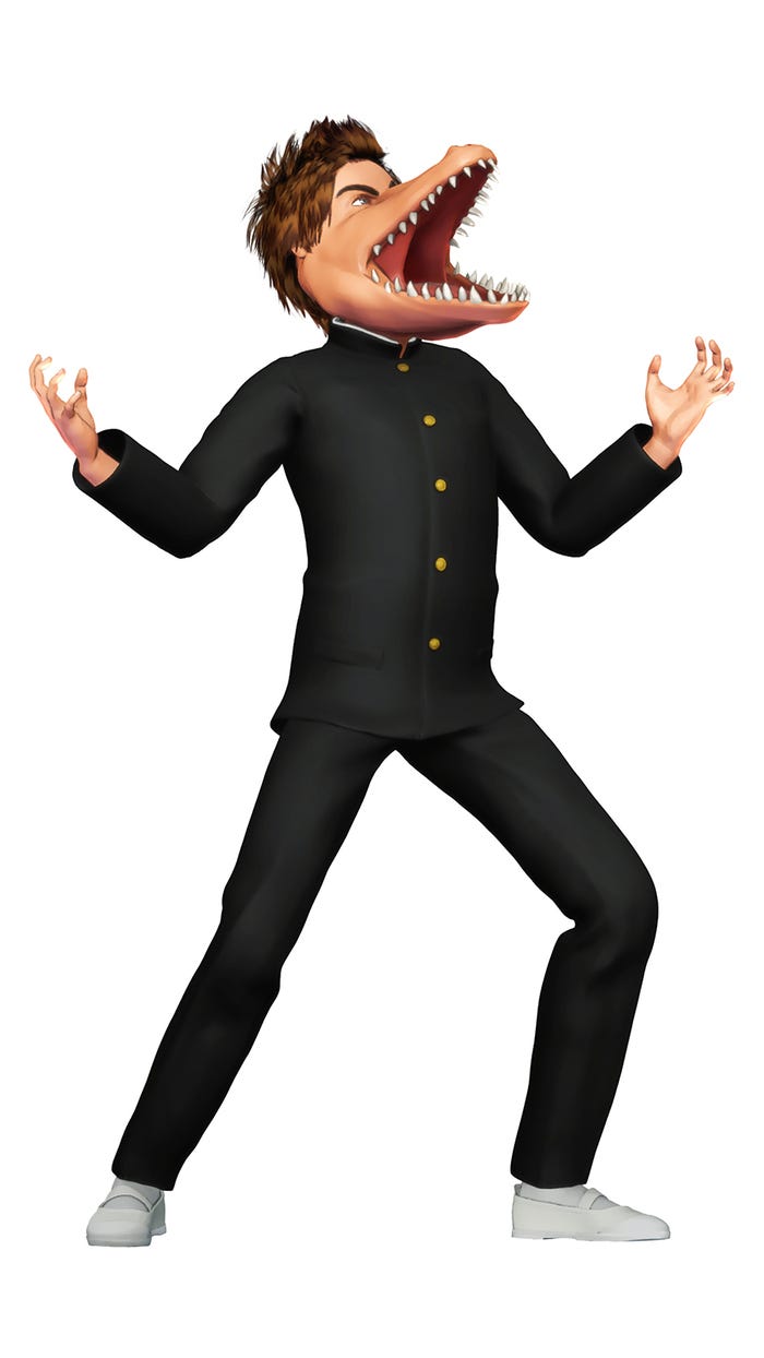 ワニ渕ワニ平(CV:栗田航兵) (C)2022 カメの甲羅はあばら骨製作委員会 (C)川崎悟司/SB クリエイティブ