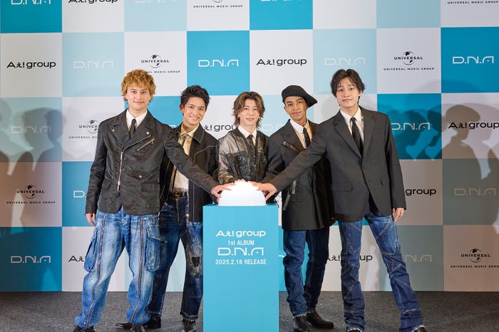 Aぇ! group(左から)小島健、正門良規、末澤誠也、草間リチャード敬太、佐野晶哉(提供写真)