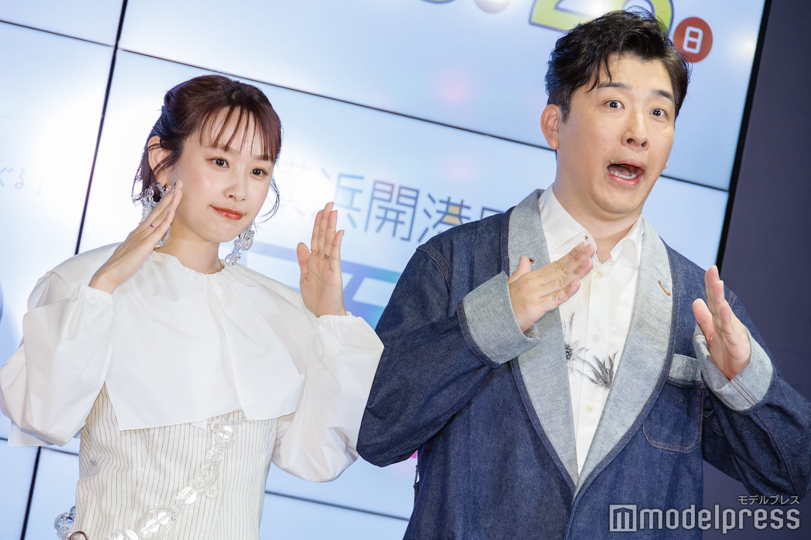 高橋愛、あべこうじ（C）モデルプレス