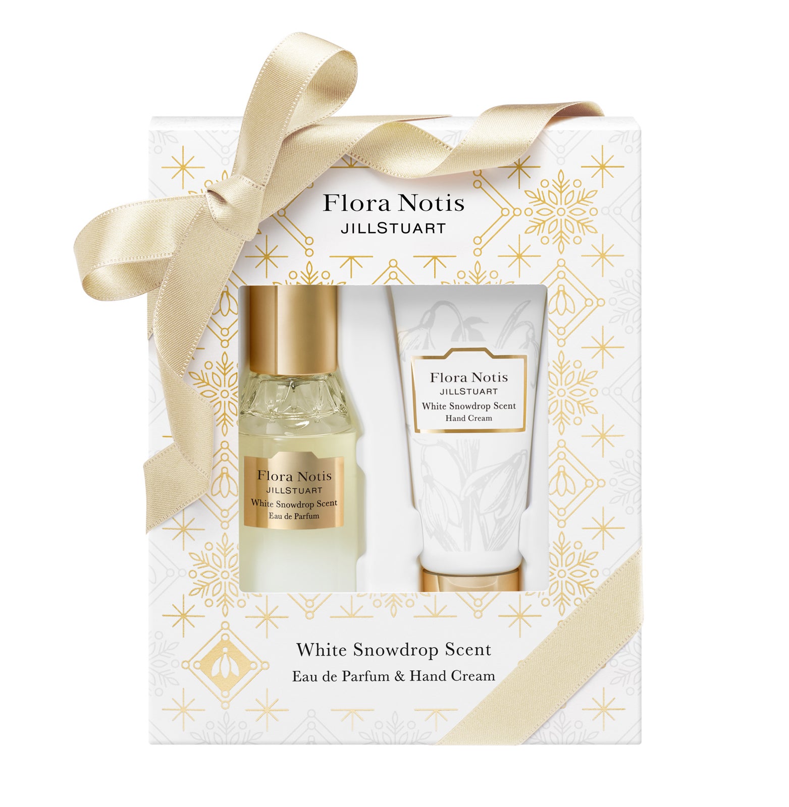 「オードパルファン＆ハンドクリーム ホワイトスノードロップ」（C）Flora Notis JILL STUART