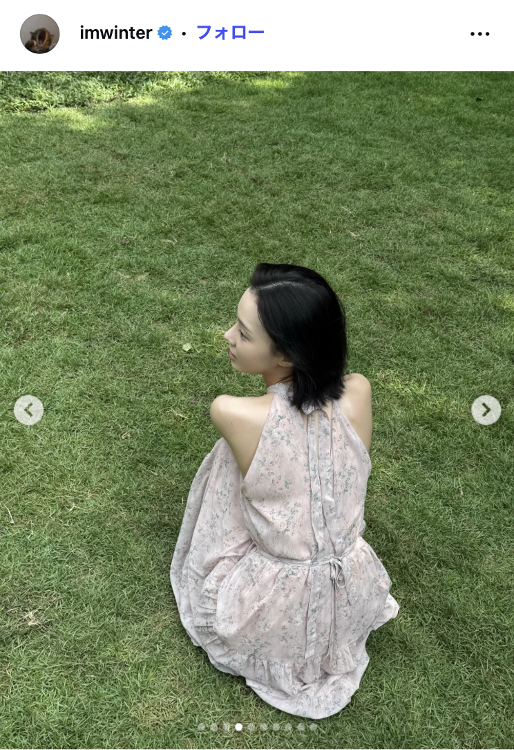 ウィンターInstagramより