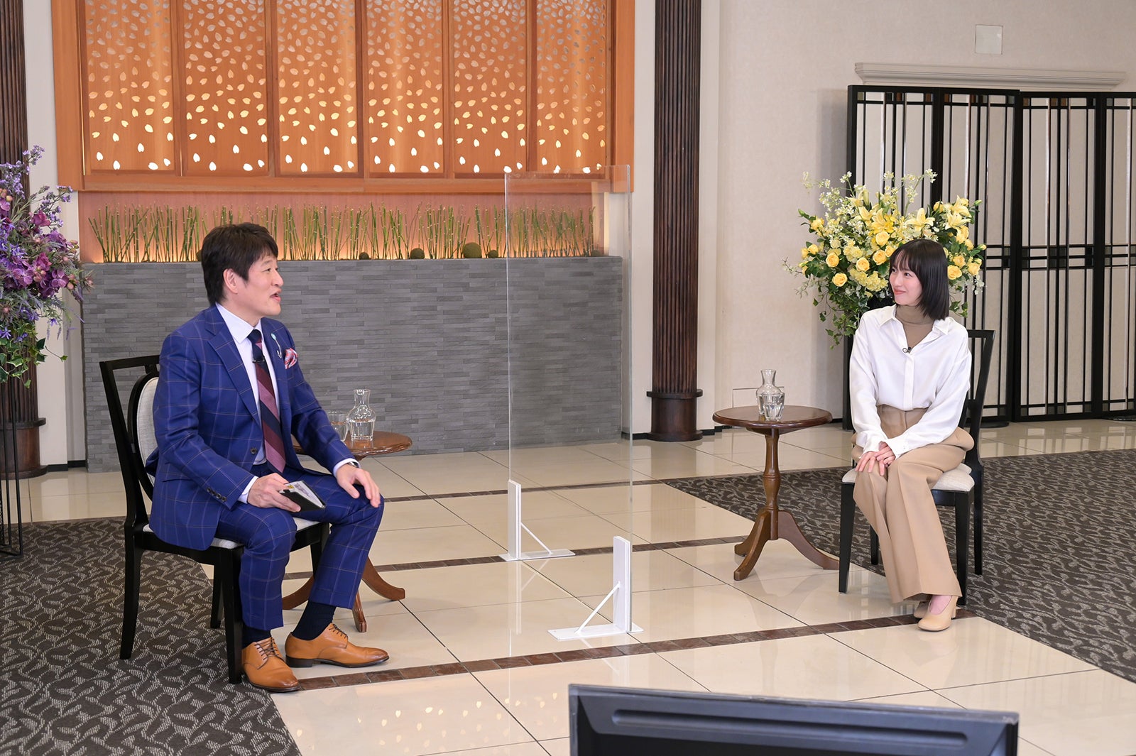 林修、戸田恵梨香（C）MBS