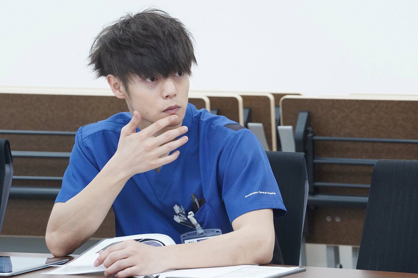 窪田正孝／「ラジエーションハウス～放射線科の診断レポート～」第8話より（C）フジテレビ