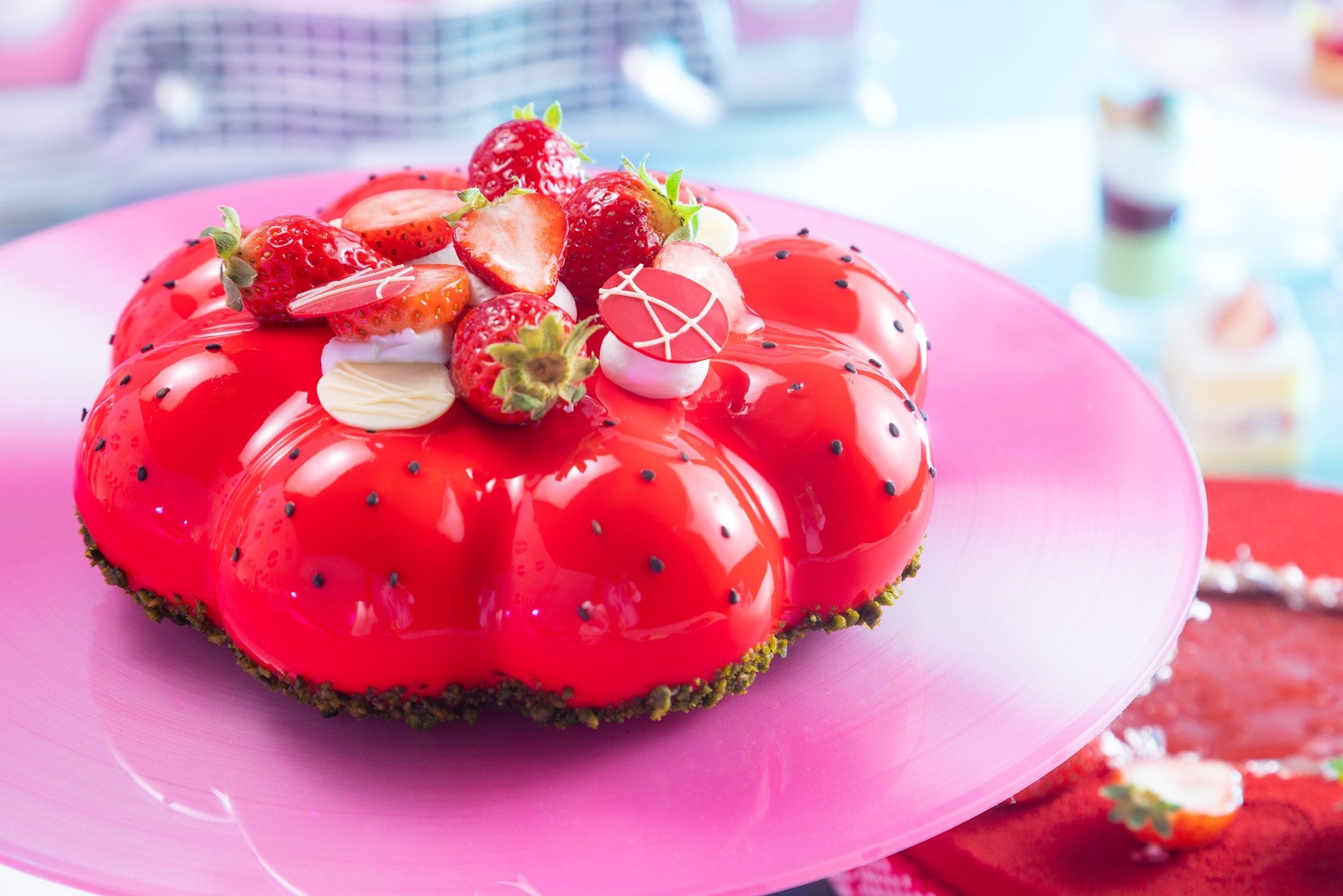 ストロベリースイーツビュッフェ 50sレトロ（提供画像）