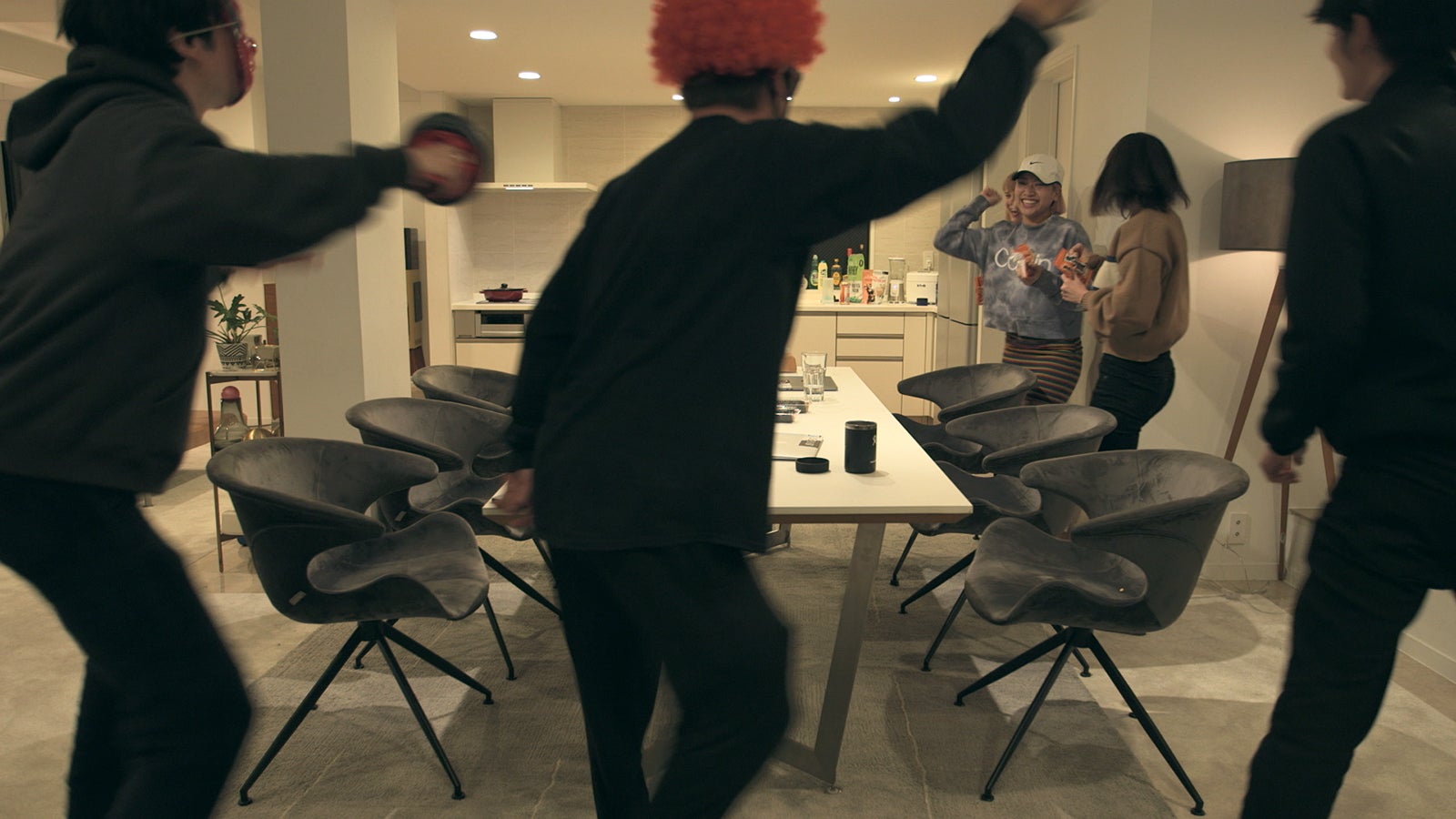 男子メンバーが鬼に「TERRACE HOUSE TOKYO 2019-2020」40th WEEK（C）フジテレビ／イースト・エンタテインメント