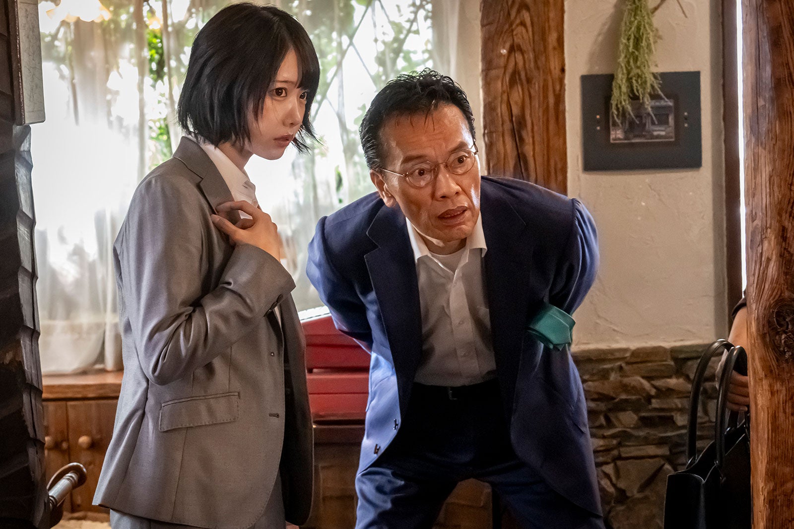 あの、遠藤憲一「民王R」第4話（C）テレビ朝日