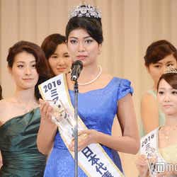 ミス ワールド16 日本代表決定 インドと日本のハーフ美女に栄冠 モデルプレス