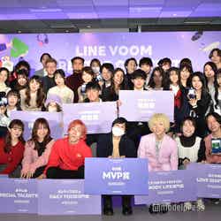「LINE VOOM Creator Contest 2023 Winter」入賞者（C）モデルプレス