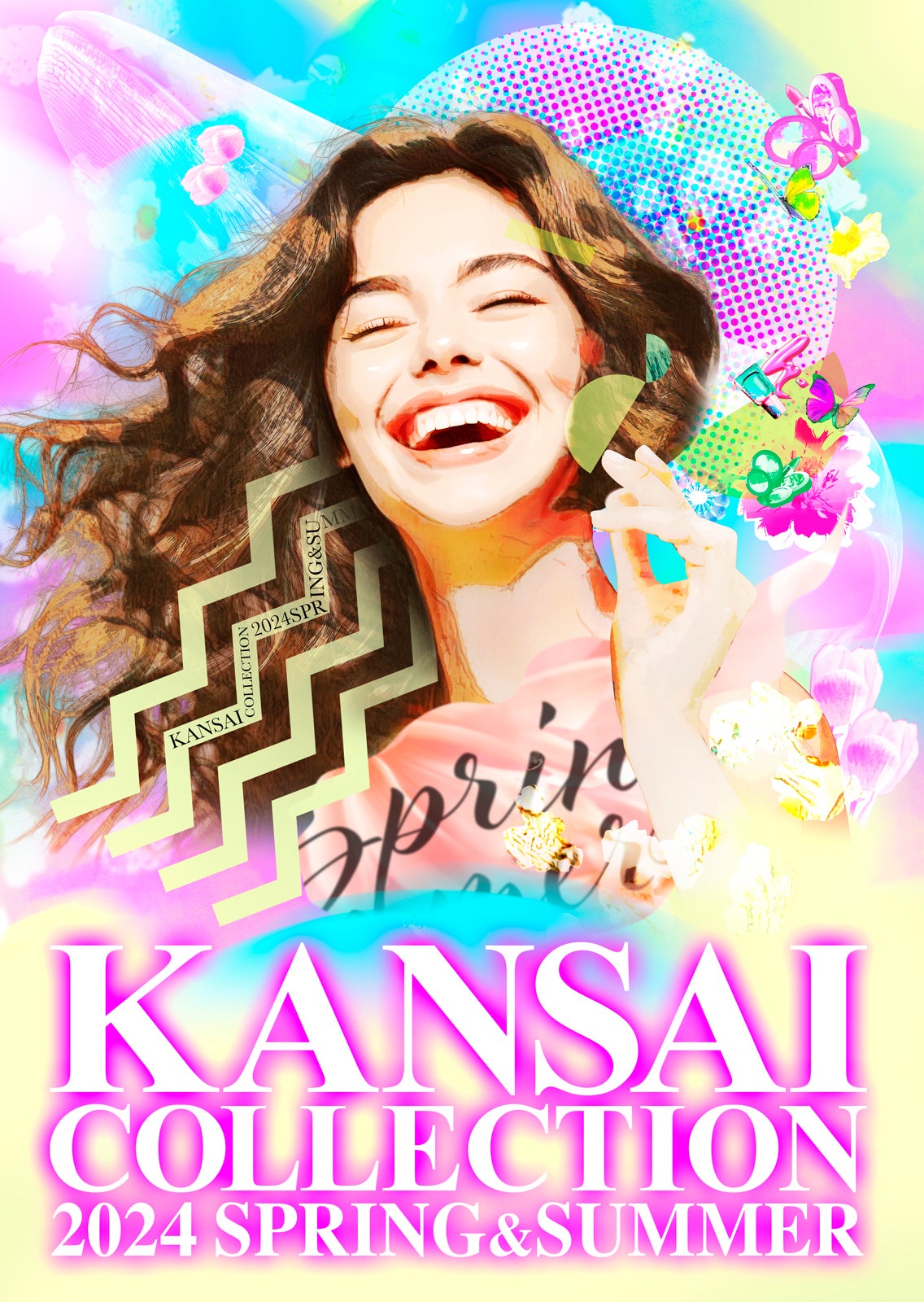 「KANSAI COLLECTION 2024 SPRING＆SUMMER」キービジュアル（提供写真）
