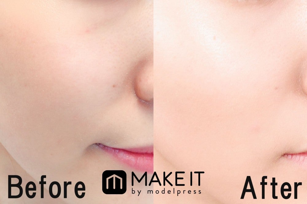 コフレドール／ヌーディカバー モイスチャーリクイドUV／オークル-C 使用 (C)メイクイット