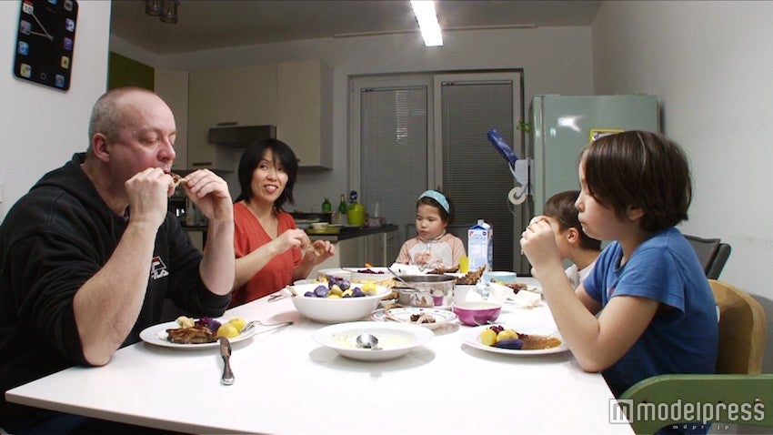 ドイツの日本人妻・ケイコさん一家／画像提供：毎日放送