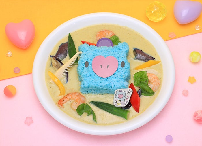 MANG ココナッツグリーンカレー税込1,870円(C)BT21