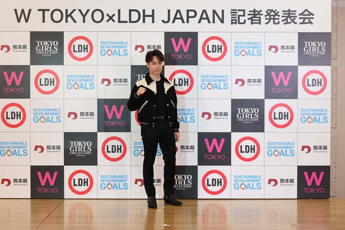 TETSUYA(C)W TOKYO×LDH JAPAN 記者発表会