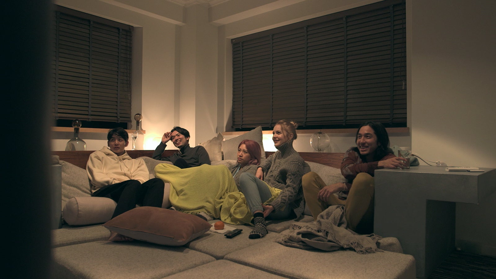 志遠、俊幸、花、ビビ、快「TERRACE HOUSE TOKYO 2019-2020」34th WEEK（C）フジテレビ／イースト・エンタテインメント