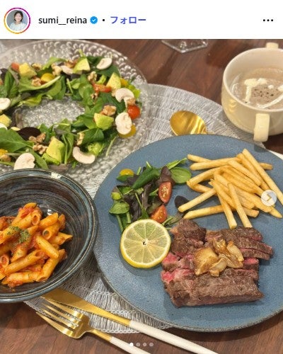 鷲見玲奈Instagramより