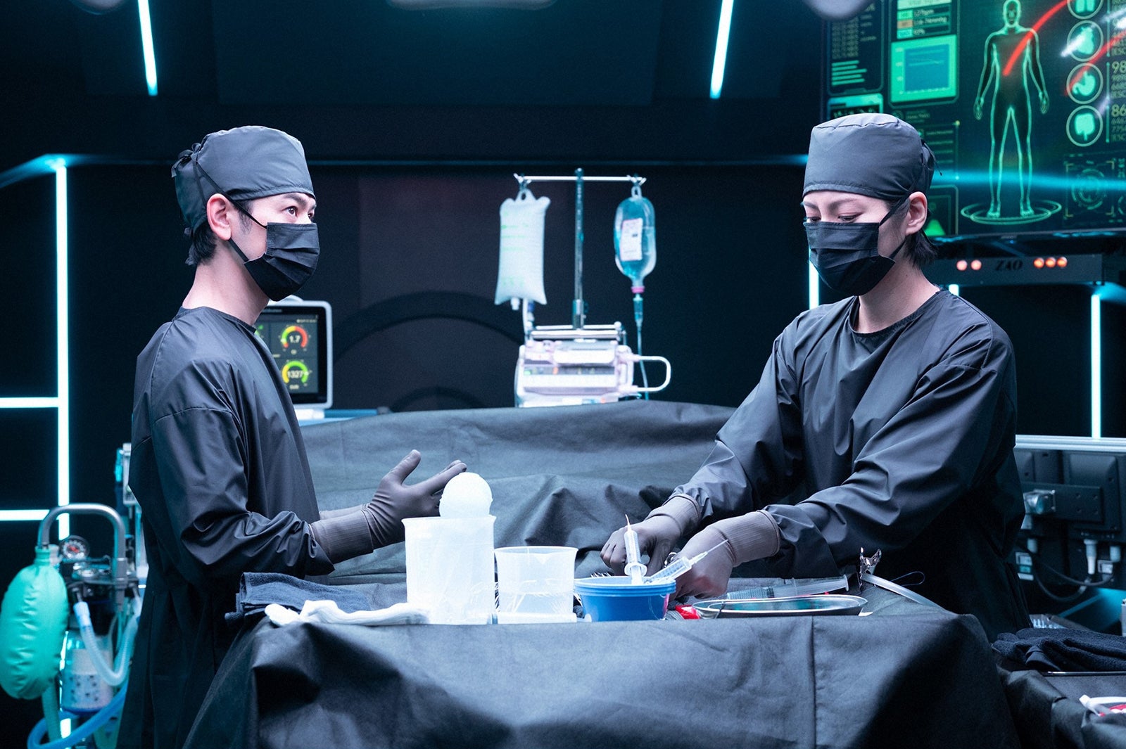 妻夫木聡、松下奈緒／「Get Ready！」第1話より（C）TBS