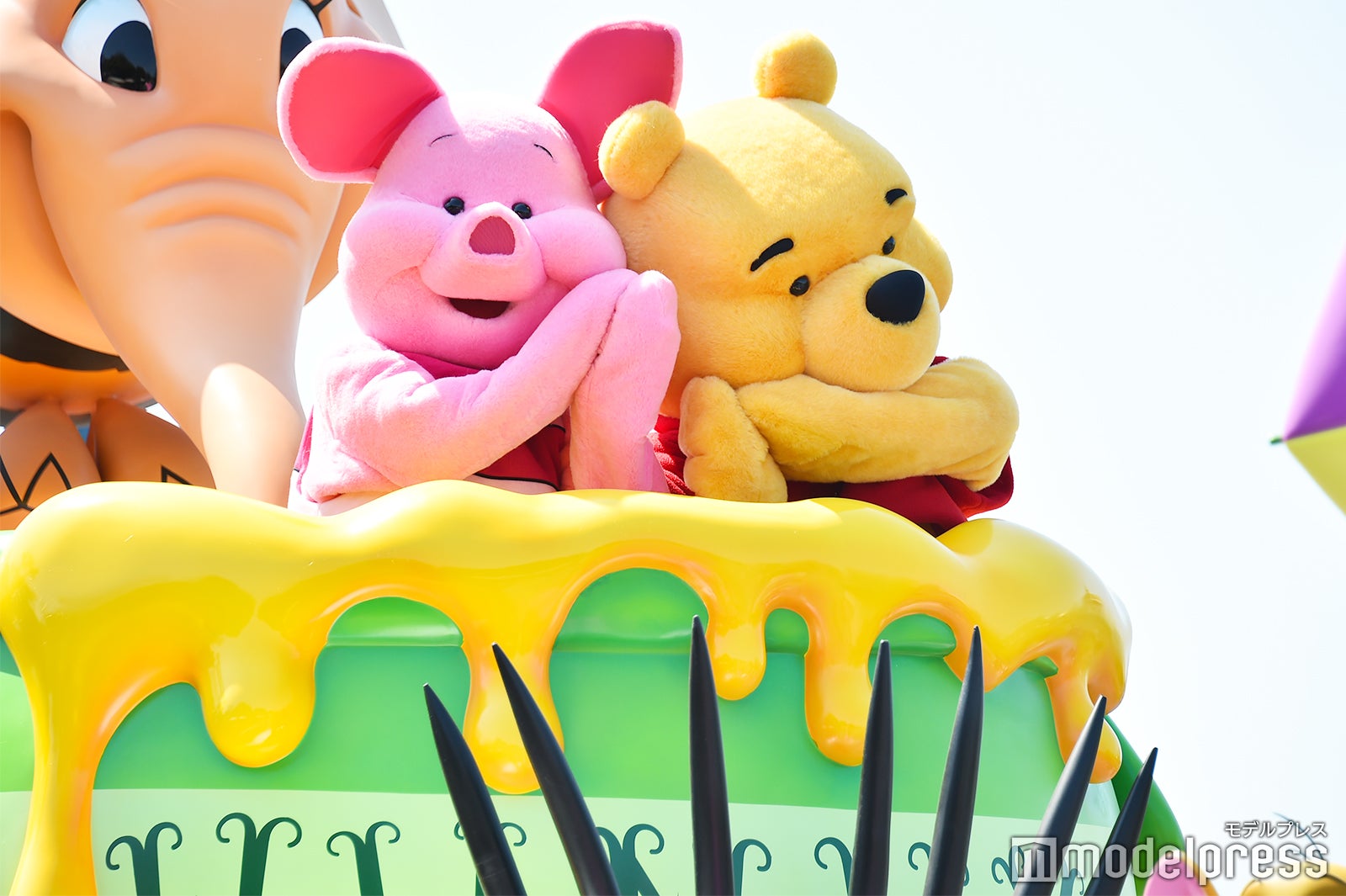 ピグレット、プーさん／パレード「ドリーミング・アップ！」（C）モデルプレス（C）Disney