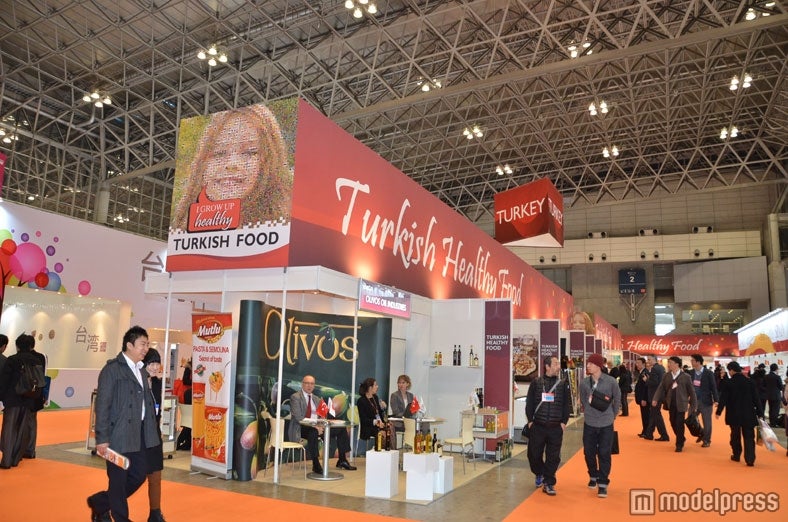 「FOODEX JAPAN 2012」トルコブース/幕張メッセ1～8HALLを使用して世界75か国が出展
