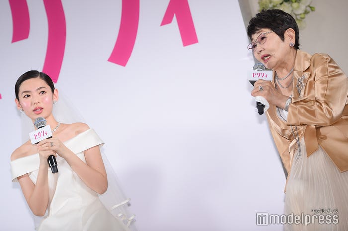 白石聖、泉ピン子(C)モデルプレス