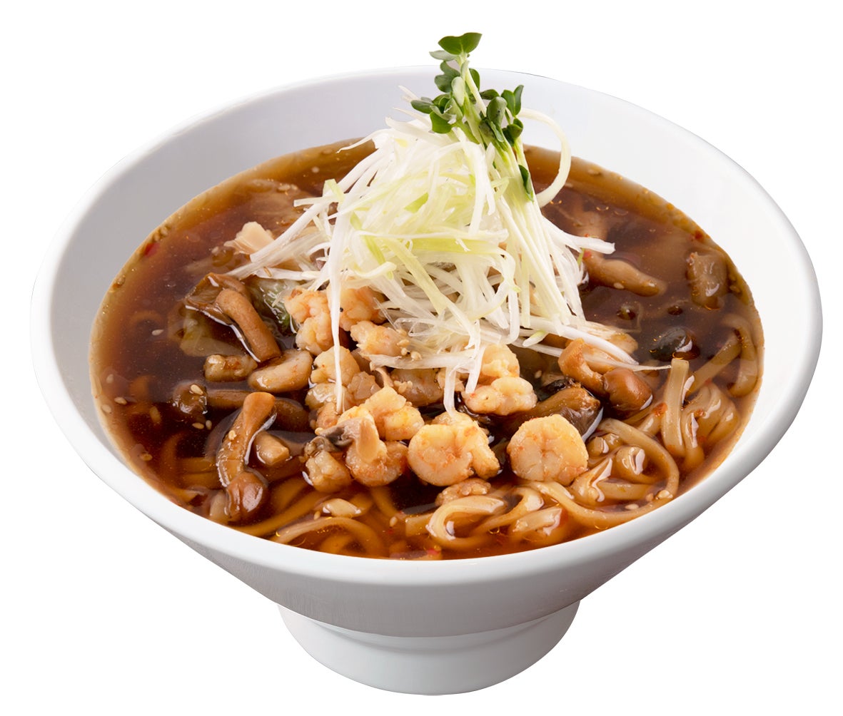 海老ときのこの台湾湯麺／画像提供：オアシスティーラウンジ