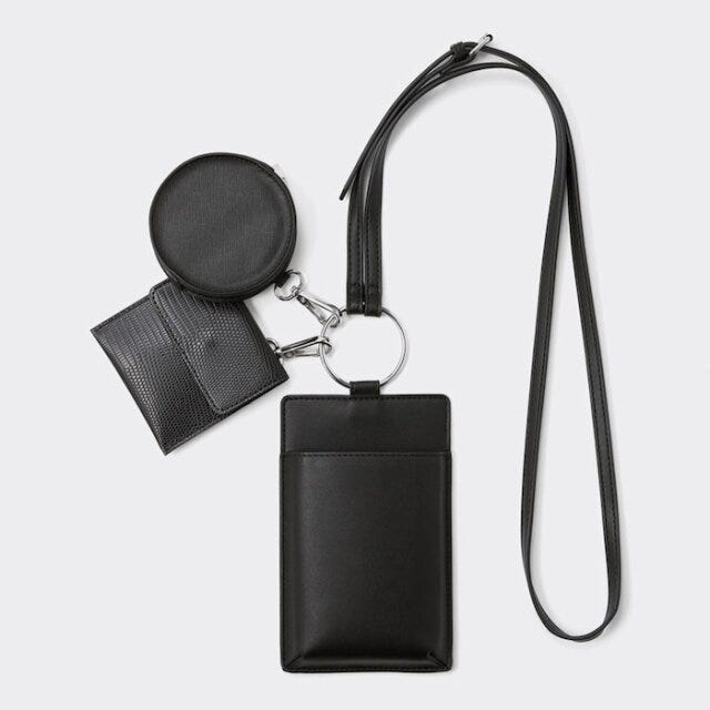 GU メンズベスト ダークグリーン×ブラック フェミニンカジュアル asuka イラスト GU メンズベスト ダークグリーン×ブラック フェミニンカジュアル asuka イラスト マルチウェイショルダーポーチ