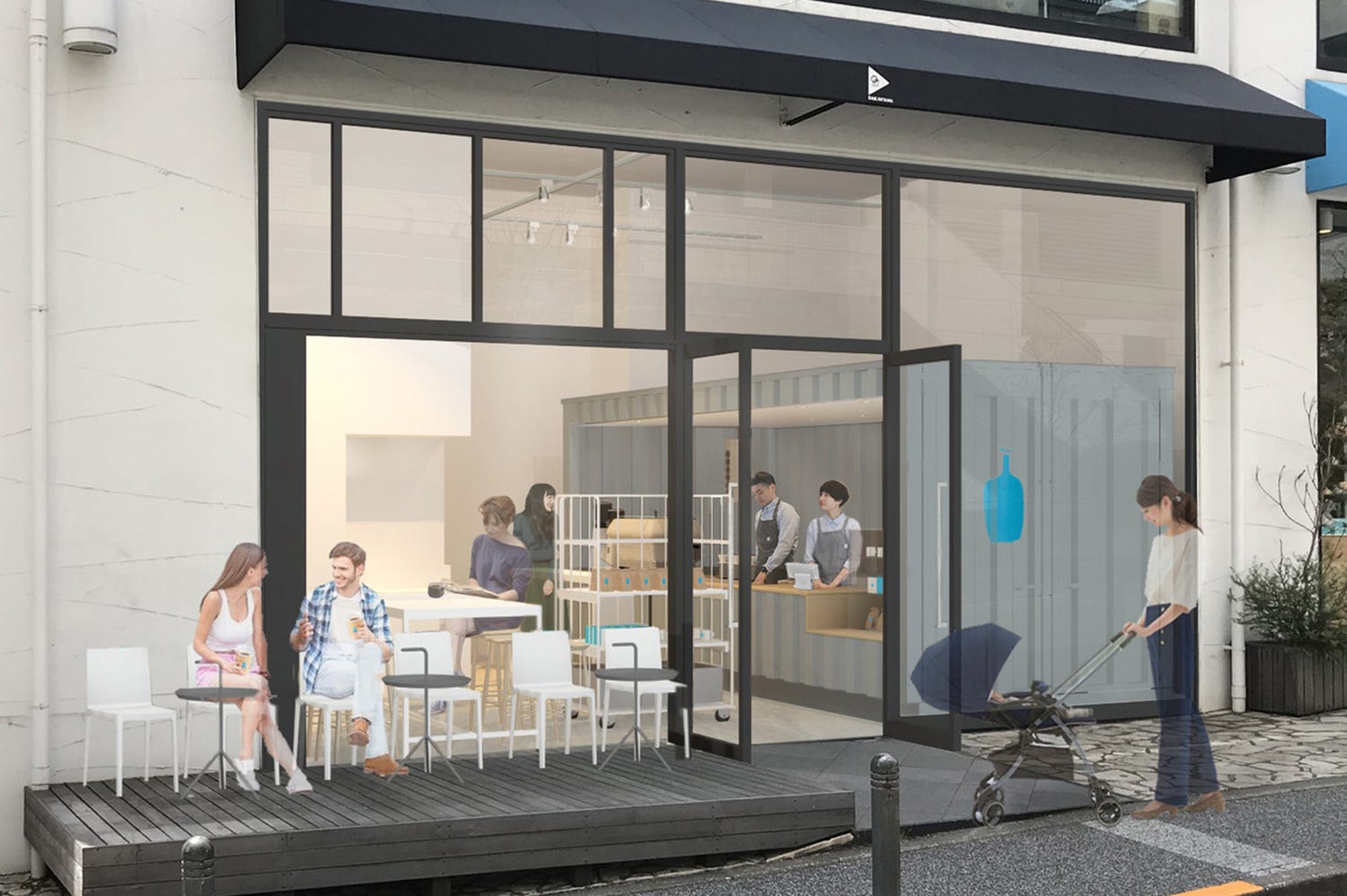 「ブルーボトルコーヒー 代官山コンセプトショップ」6ヶ月間限定オープン