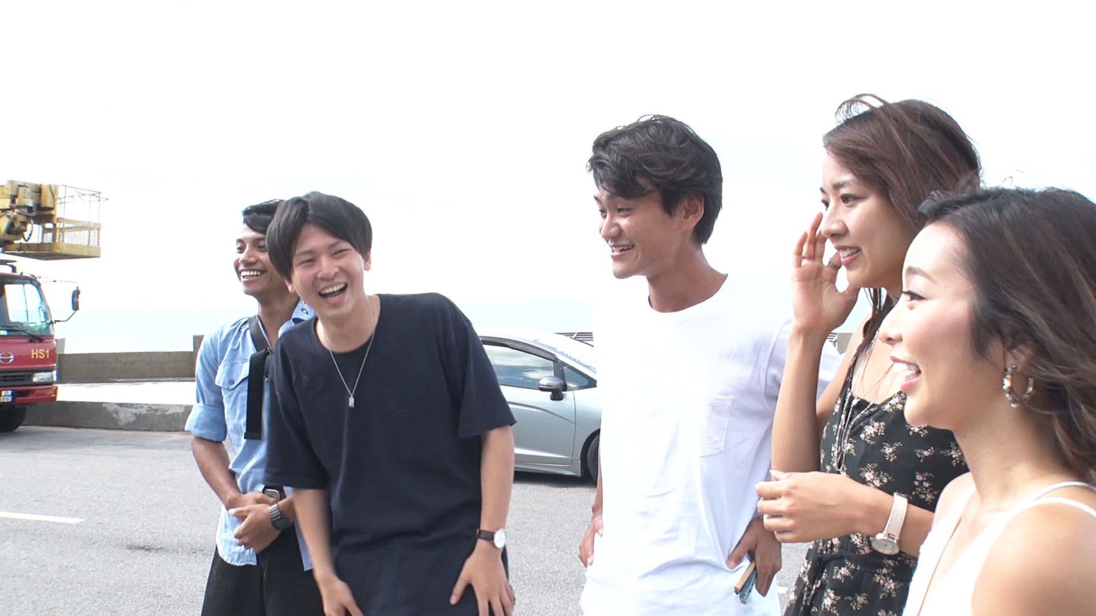 喜ぶメンバー／「あいのり：Asian Journey」第17話より（C）フジテレビ