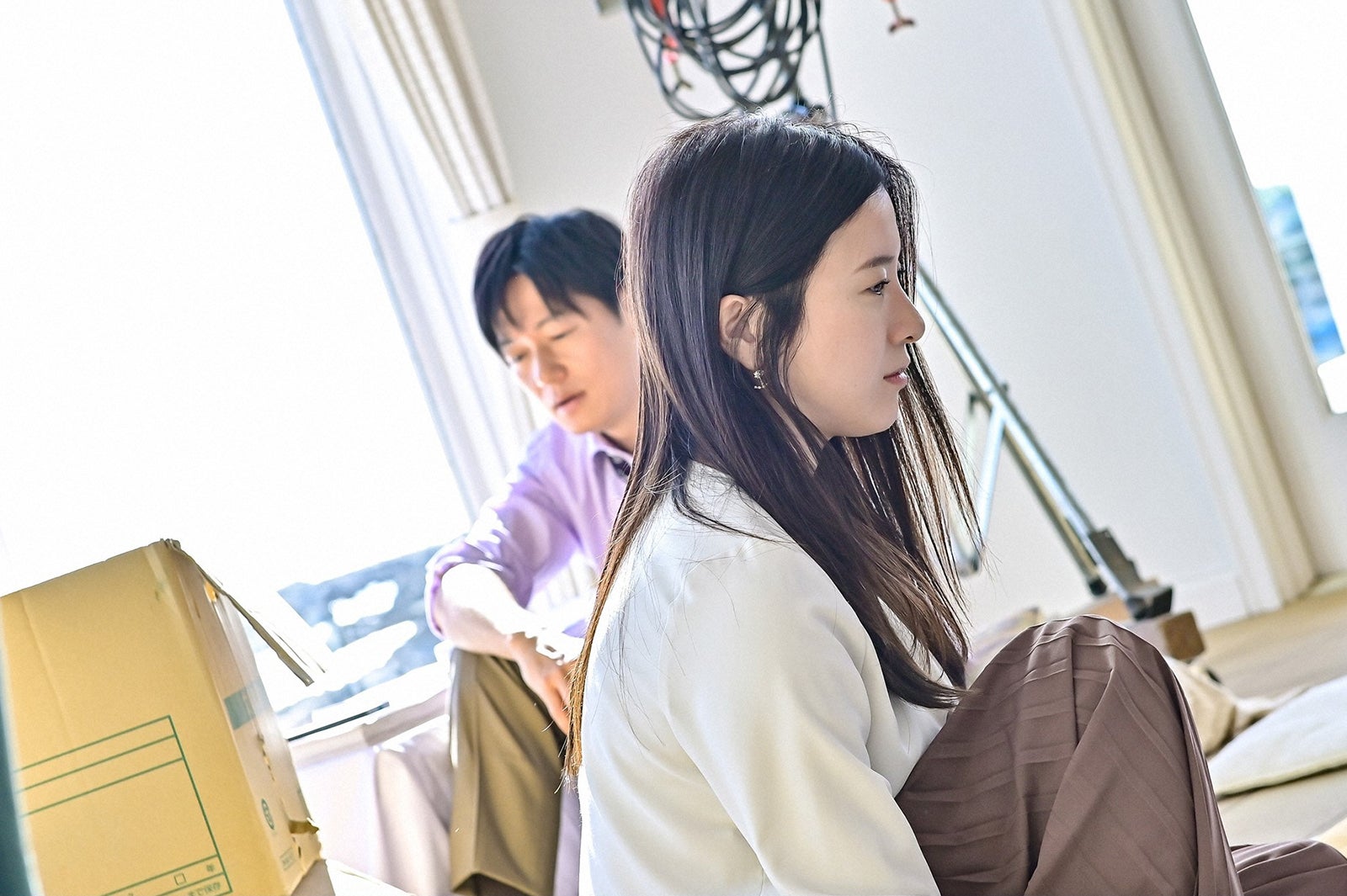 井浦新、吉高由里子／「最愛」第8話より（C）TBS