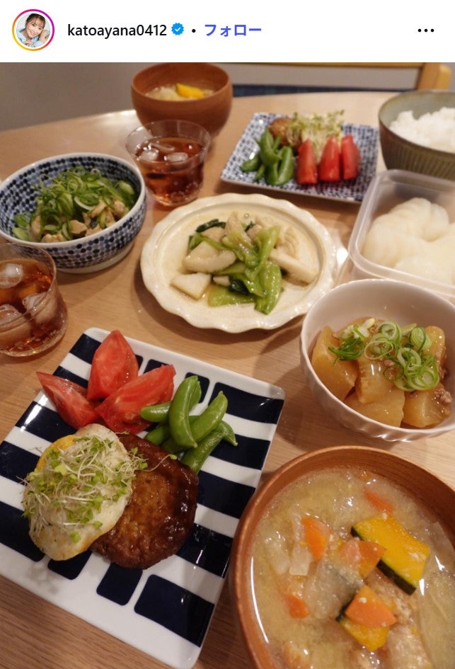 加藤綾菜Instagramより