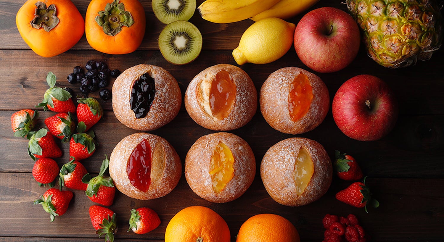 「銀座 月と花」大人のジャムパン専門店が東銀座に、国産果実のジャムをたっぷりIN