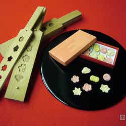 木型を使って和菓子の手作り体験(イメージ)