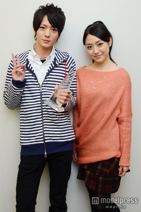 「第25回 ジュノン・スーパーボーイ・コンテスト」グランプリ犬飼貴丈さん、「JUNONプロデュース ガールズコンテスト」グランプリ松浦雅さん