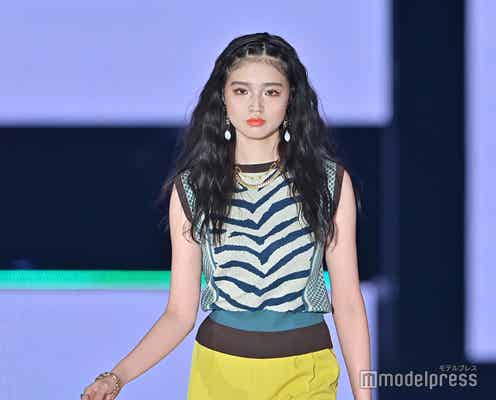 コムドットやまとの妹・せいら、初「ガルアワ」ランウェイ 斬新夏コーデで圧倒<GirlsAward 2022 S/S>