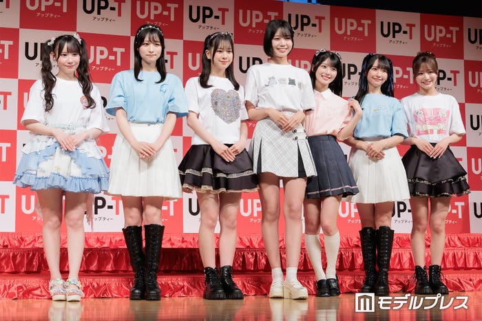 大村杏、原田清花、青原優花、梁瀬鈴雅、佐藤綺星、高雄さやか、坂田心咲(C)モデルプレス