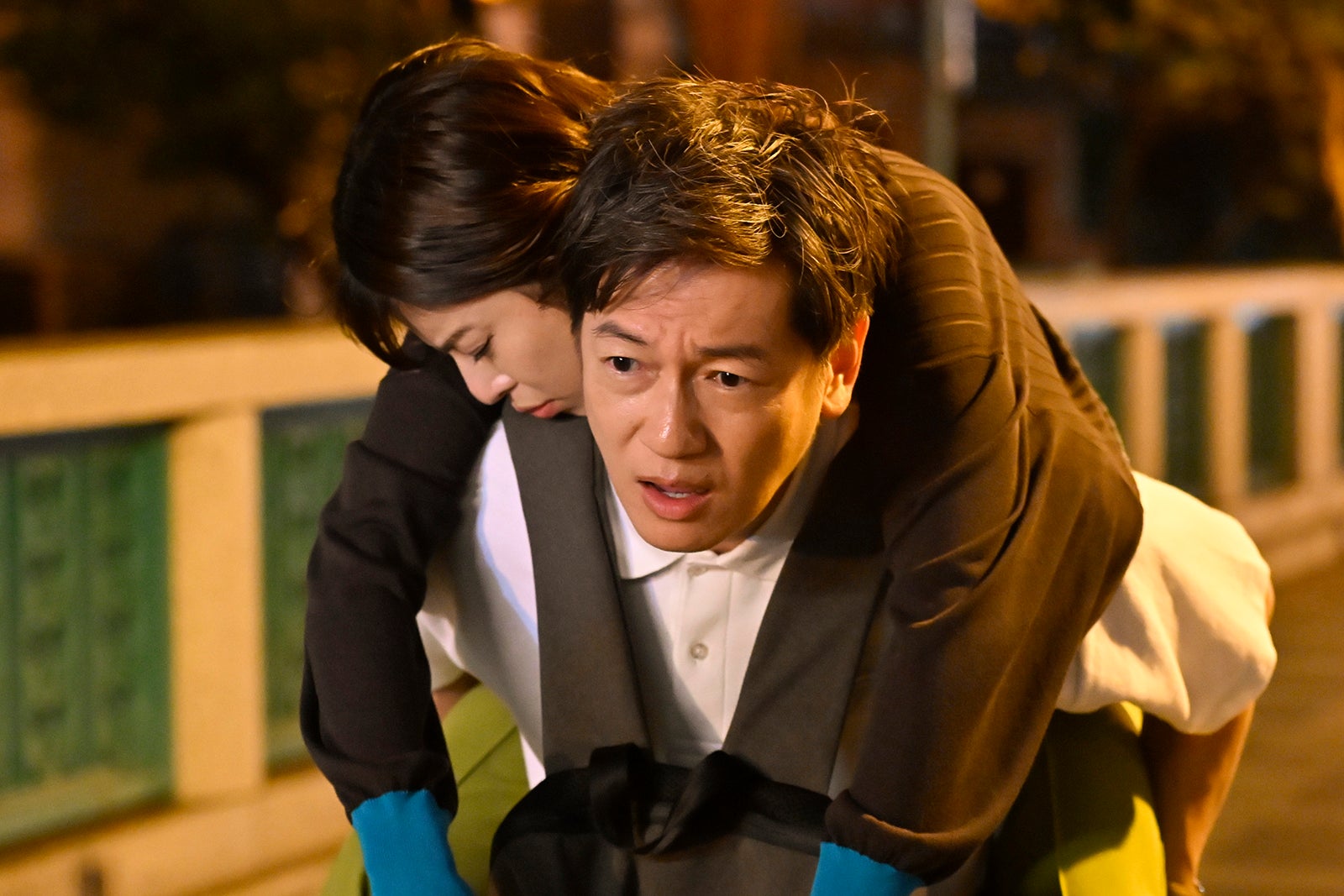 さとうほなみ、井浦新「無能の鷹」第3話（C）テレビ朝日