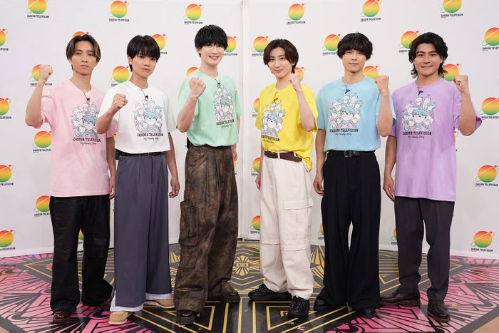 SixTONES「24時間テレビ49」チャリティーパートナーに決定「Golden SixTONES」でサプライズ発表【コメント】