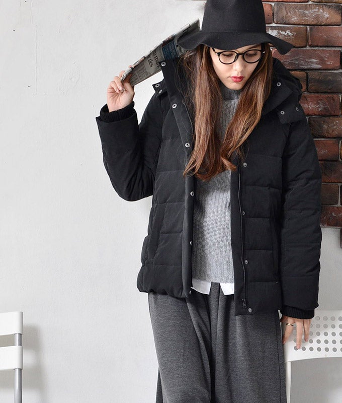 リアルダウン使用であったか！しっとり大人のダウンジャケット「coca」7,990円（税込）／画像提供：coca