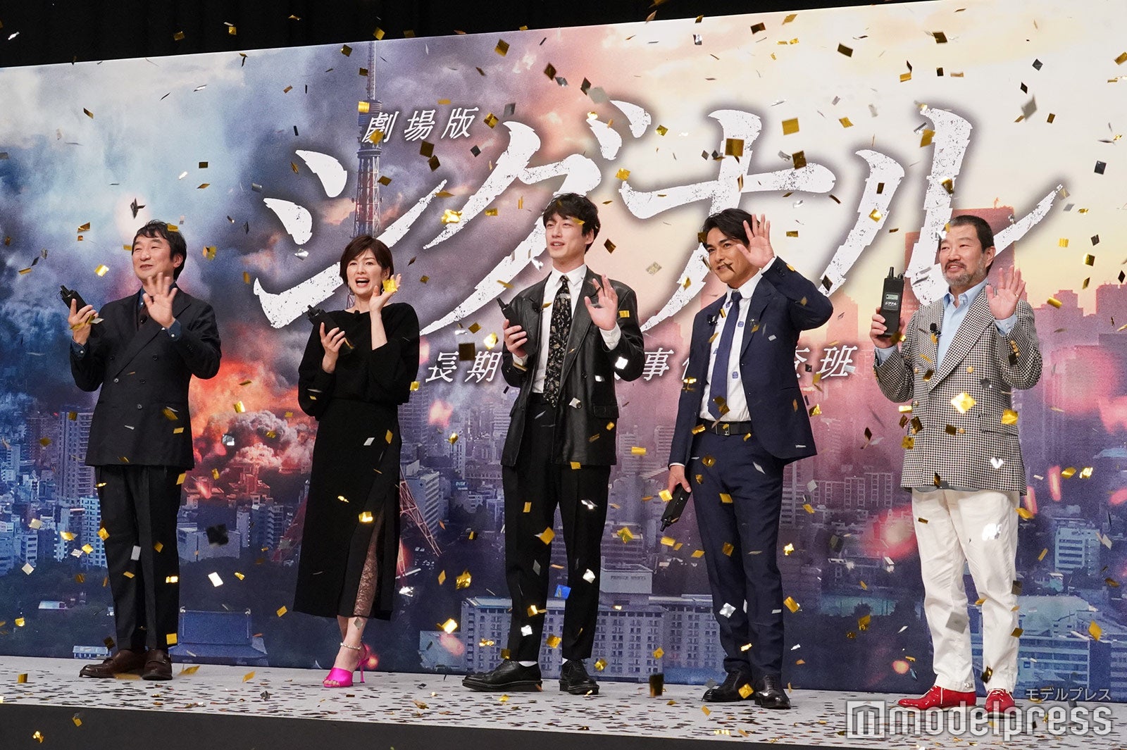 池田鉄洋、吉瀬美智子、坂口健太郎、北村一輝、木村祐一 （C）モデルプレス