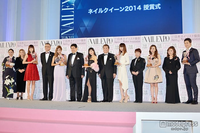 「ネイルクイーン2014」授賞式の模様