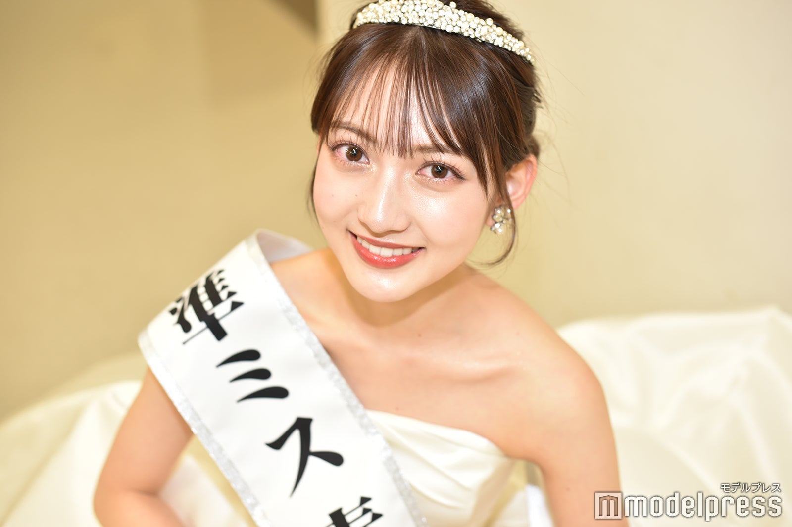 「ミス青山コンテスト2022」準グランプリに輝いた宮崎葉苗さん（C）モデルプレス