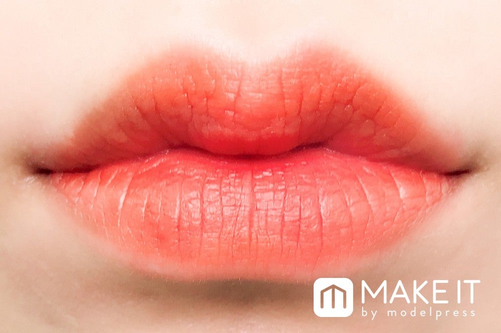 【エチュードハウス】「ウォーターティント」“オレンジシロップ”使用 (C)メイクイット