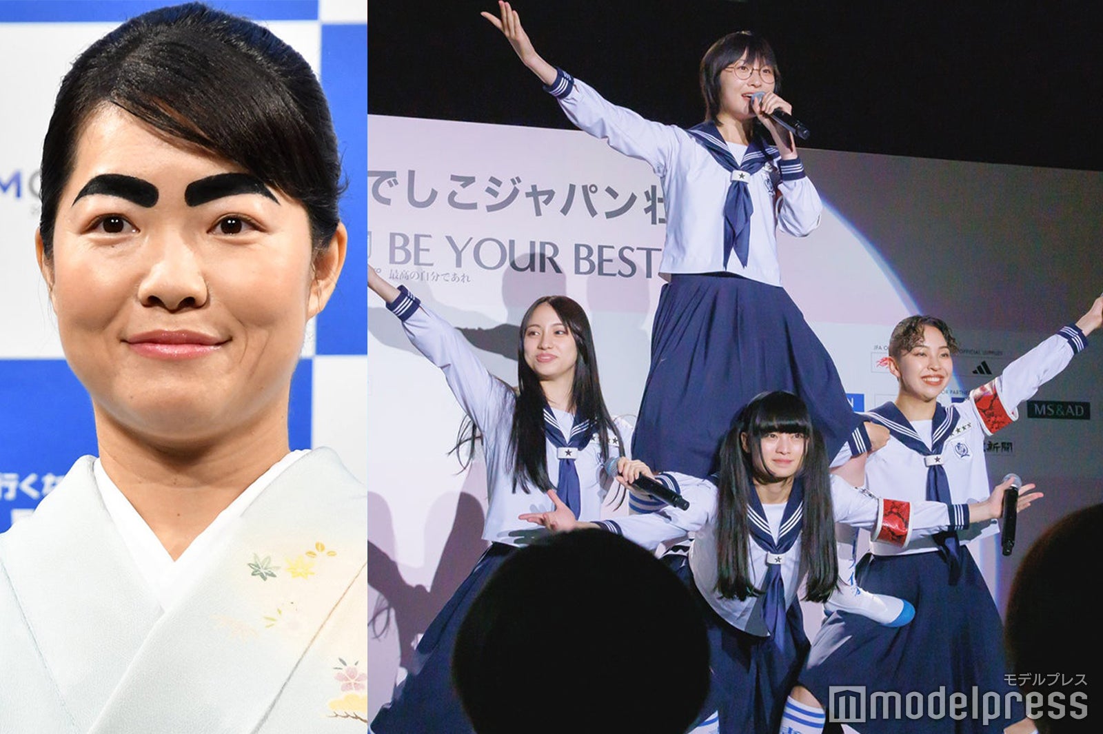 新しい学校のリーダーズ、イモトアヤコと念願の“セーラー服の女”コラボ実現 緊張の舞台裏＆練習風景公開