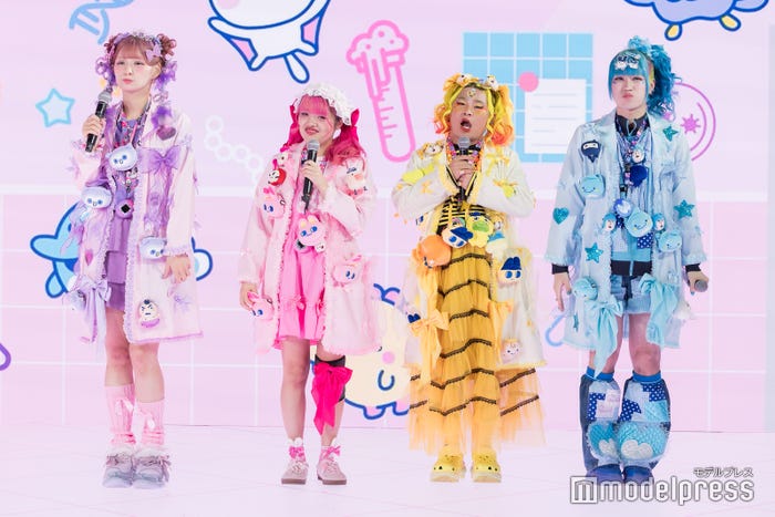 しなこ、あぃりDX、しんぢくん、だーご(C)モデルプレス